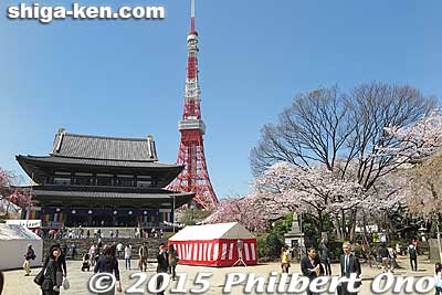 Zojoji temple in Tokyo.