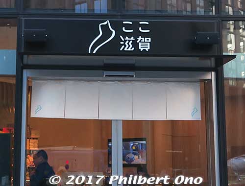 Store sign above the front entrance (no English).