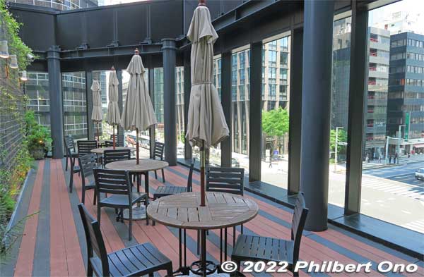 Open-roof Terrace on the 3rd floor