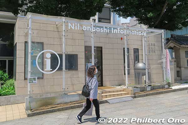 Nihonbashi tourist information center near Nihonbashi Bridge