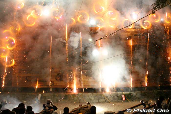 May 4: Shinoda Hanabi in Omi-Hachiman. Intangible Folk Cultural Property.