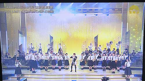 NHK TV's Utacon music program