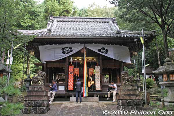 Yutani Shrine (湯谷神社) in Maihara, Maibara