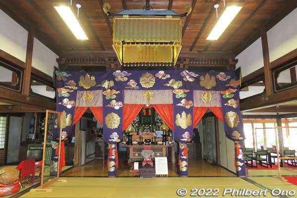 Inside Seiganji Temple