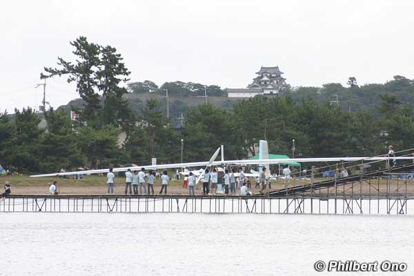 Birdman Rally in Matsubara Beach, Hikone